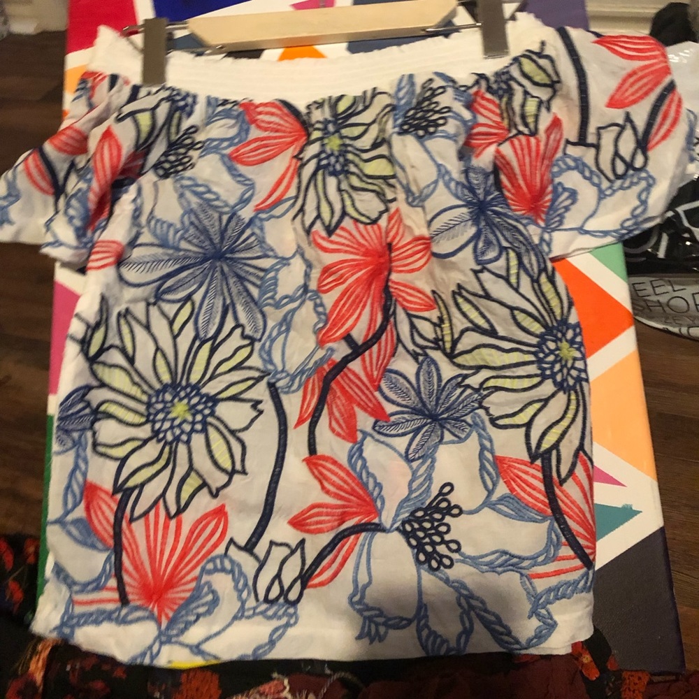 Off the shoulder blouse